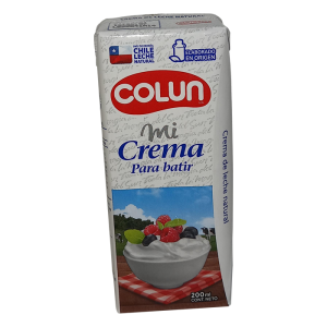 Crema para batir Colum 200 ml